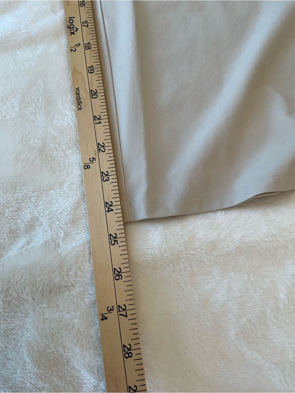 NWT Talbots T Large Wide Leg Ankle Pants Oat Travel Pull-On UPF 50 Stretch - Picture 9 of 10